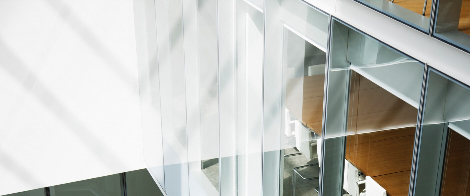 Vue de l'intérieur d'un bureau