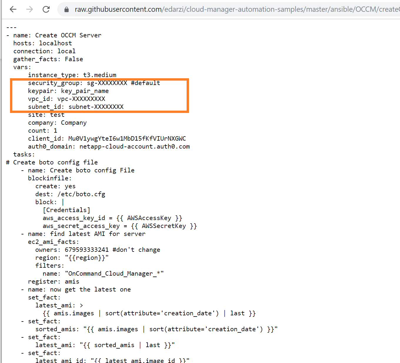 security_group, keypaid, vpc_id, subnet_id