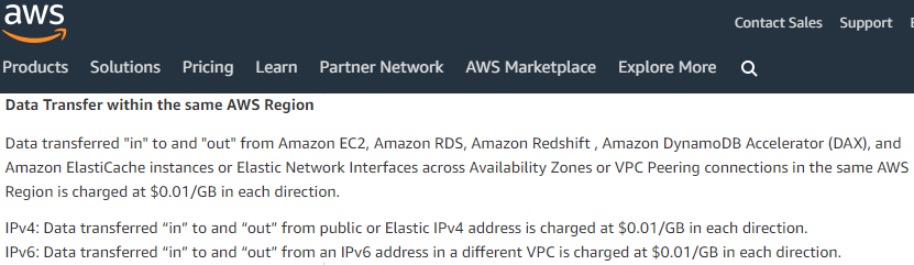 AWS data transfer AWS data transfer
