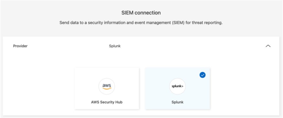 SIEM Connection diagram