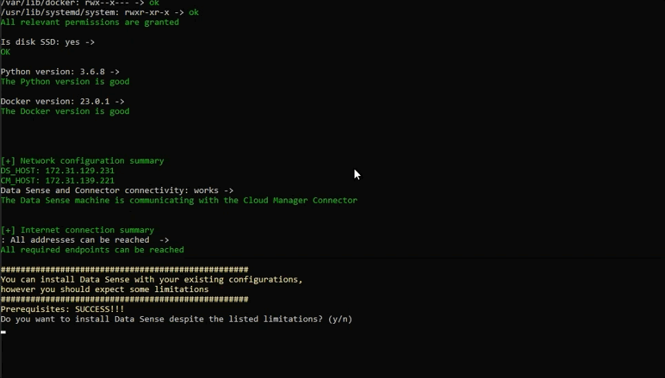 cds 3 Confirm Installation