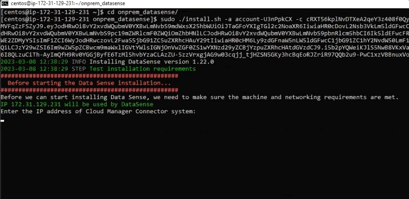 cds 3 Enter Installation Parameters