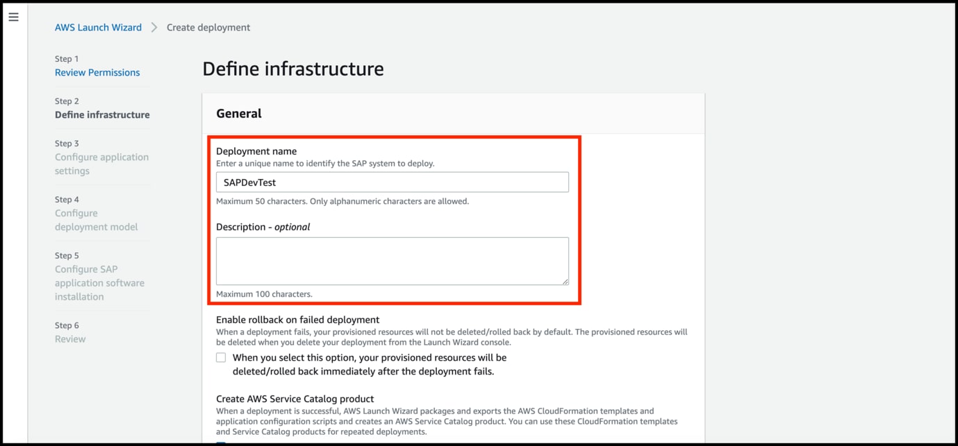Define Infrastructure