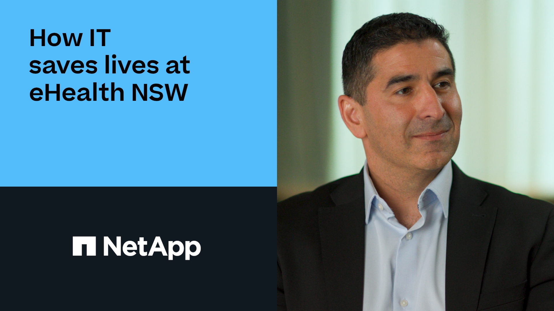 Ehealth Nsw: Netapp Customer Success Stories 