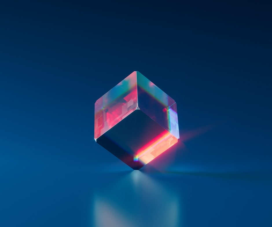 3d cube hero